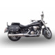 GPR - Yamaha Xvs 1300 Midnight Star 2006/2014  Inox Oval Bomb
